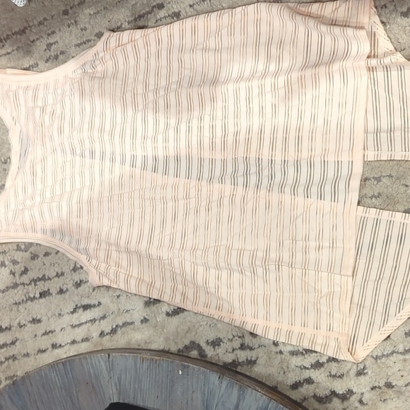 Lululemon Meet Halfway Tank *Striped Butter Pink - Picture 7 of 8
